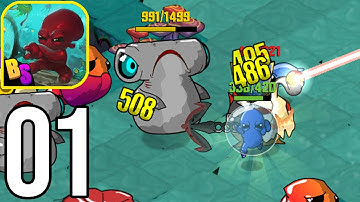 Quadropus Rampage - Gameplay Walkthrough Part 1 (iOS, Android)