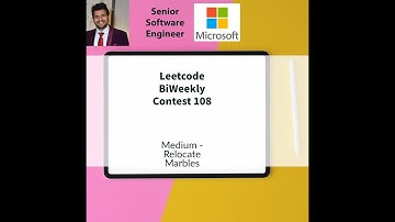 Leetcode BiWeekly contest 108 - Medium - Relocate Marbles