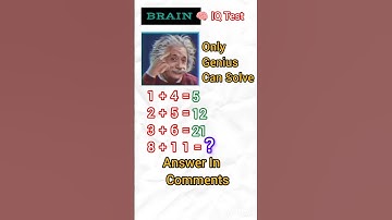 Albert Einstein | Maths Puzzle #shorts #maths #viral #challenge #puzzle #alberteinstein #viralvideo
