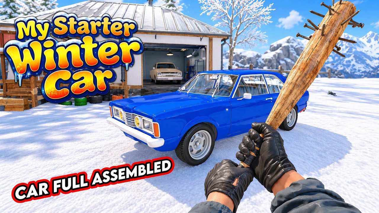 My Starter Winter Car: Mechanic (CAR ASSEMBLY) Gameplay Android & IOS