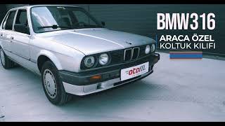 Otom Özel Üretim Oto Koltuk Kılıfı BMW 316 Trend Uygulaması - Before &amp; After