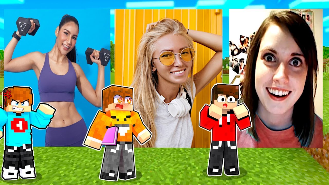 TA GRA POKAZUJE TWARZE DZIEWCZYN YOUTUBERÓW w Minecraft!