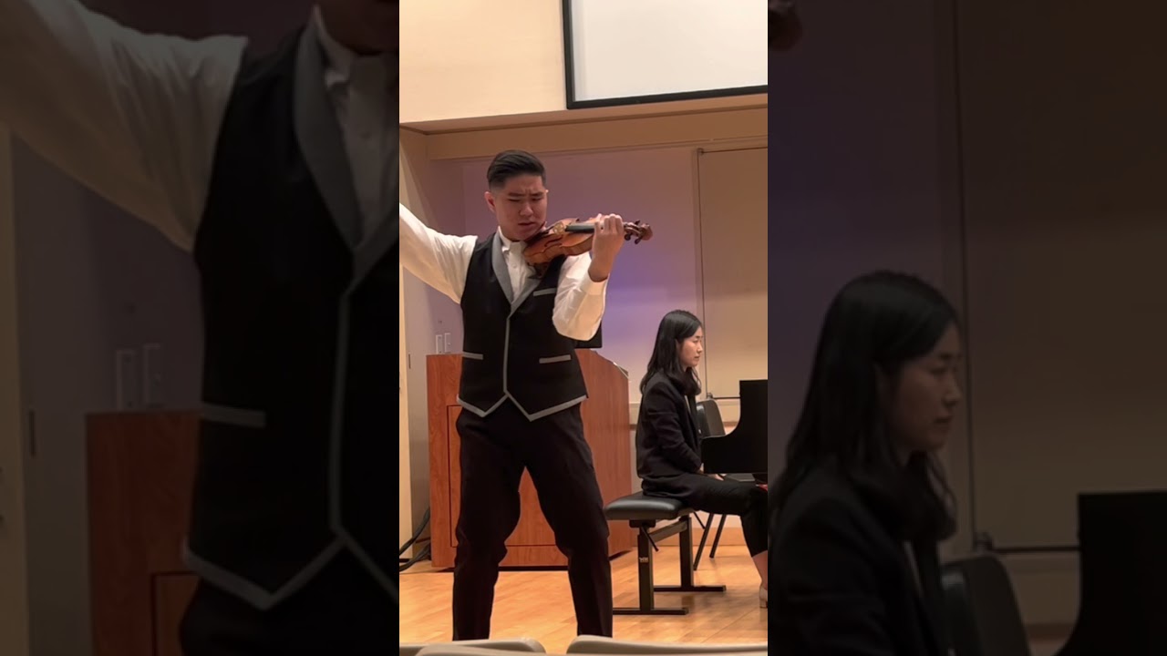 Playing Hunter x Hunter at a NATIONAL music competition?