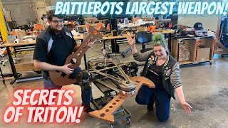 Inside the BIGGEST BLADE In Battlebots: TRITON!!! by Skorpios Battlebot 6,098 views 1 month ago 7 minutes, 56 seconds