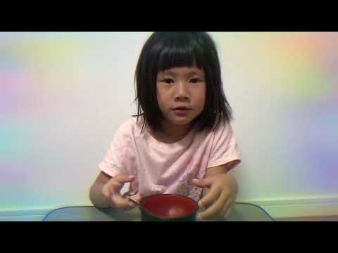 パチパチ 4歳女の子のASMR #ASMR #キッズ#kids #お菓子