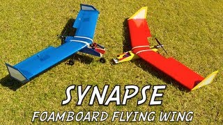 SYNAPSE Foamboard Flying Wing  Intro Video