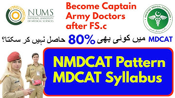 N-MDCAT 2022 Pattern & Syllabus Announced/PMC Latest Big News/CMH Merit Lists/Become army doctors