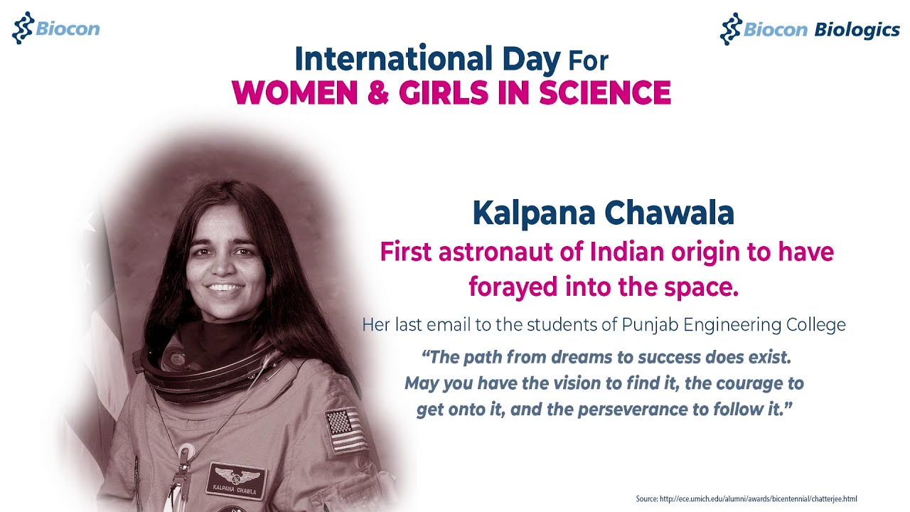 Celebrating the genius of women on International Day for Women and Girls in  Science. #WomenInScience - YouTube
