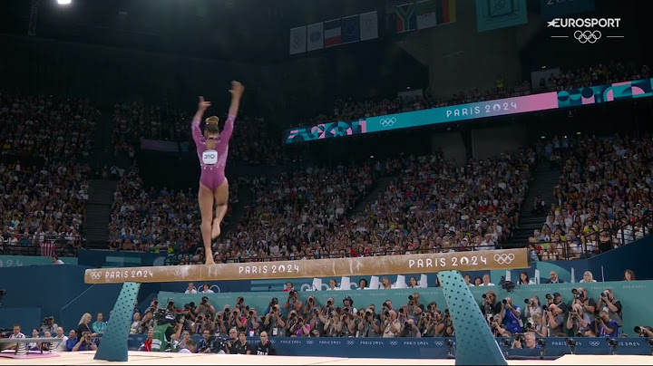 Rebeca Andrade Beam Final 2024 Olympics