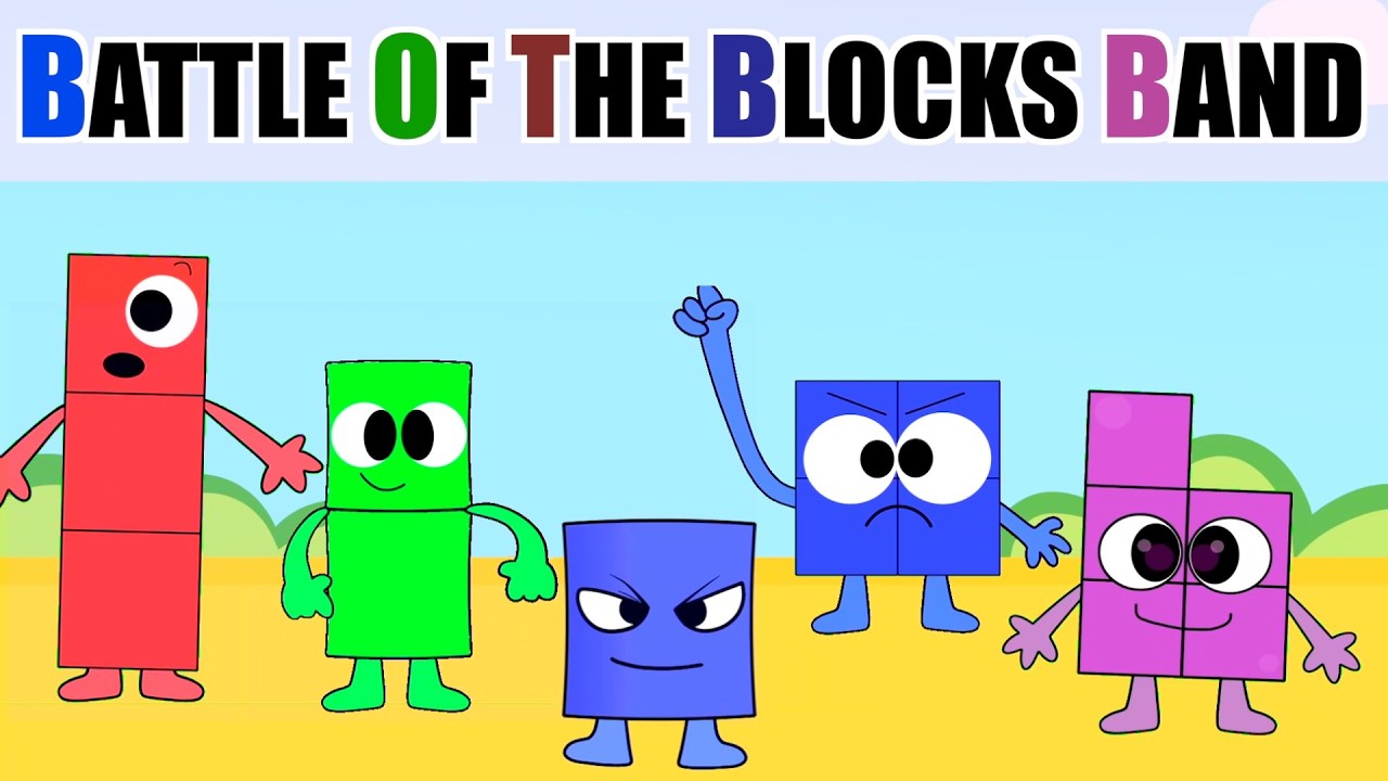 If BFDI Were Blocks - BFDI Band but ALGEBRALIENS 1-5 (Watch the Ending ...