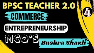 Bpsc Commerce  | Bihar Commerce Teacher 2.0 | Mock test | bpsc entrepreneurship classes screenshot 2