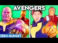 AVENGERS WITH ZERO BUDGET! (Thanos vs. Iron Man PARODY)