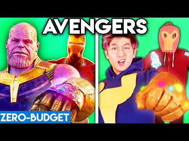 AVENGERS WITH ZERO BUDGET! (Thanos vs. Iron Man PARODY) class=