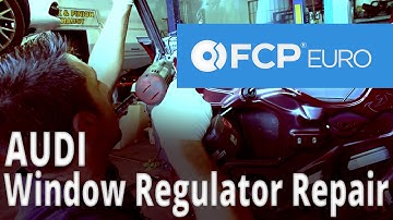 Audi B6 Window Regulator DIY - Replacing a Window Regulator (Audi A4, A4 Quattro, RS4, S4)
