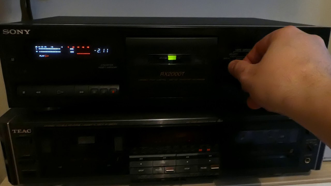 Sony TC-RX2000T - YouTube 