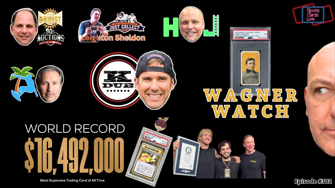 West Coast Show Pickups & Recap + $16.5M Card Heard Round the Hobby + T206 Wagner Ends Live