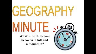 Whats The Difference Between A Hill And A Mountain?