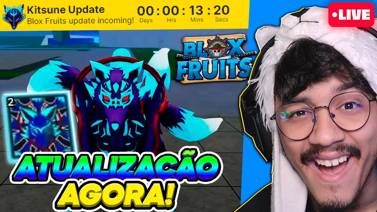 Contagem Regressiva Blox Fruits para a atualização da Kitsune - Mobile Gamer