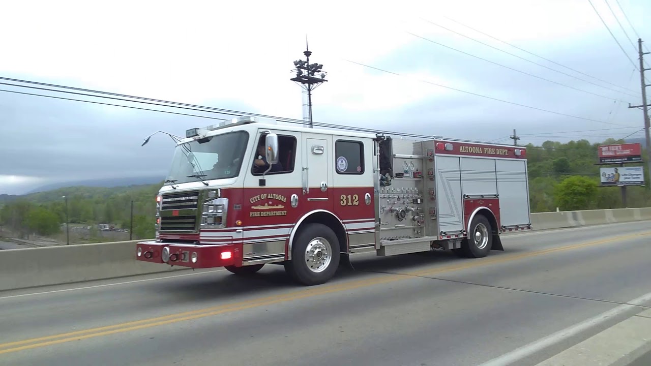 Altoona Fire Dept responding YouTube