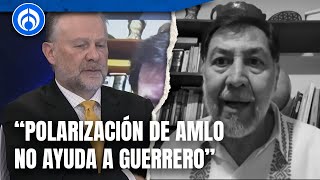 Fernández Noroña y Leo Zuckermann discuten sobre la polarización de AMLO ante desastre en Guerrero