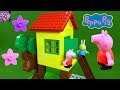 Peppa Pig's Treehouse Building Blocks Playset Rebecca Rabbit Peppa Pig Nick Jr Construction Toys Set