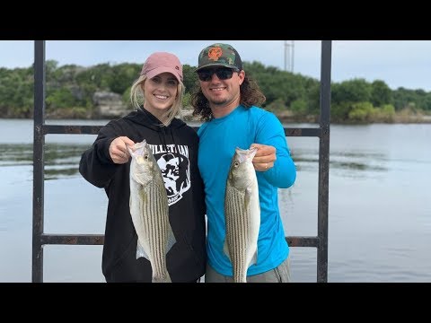 She Caught Her First STRIPED BASS!! {Catch Clean Cook} 