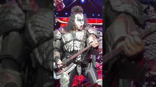 Kiss- Gene Simmons Close-up Tampa 10-9-21 FULL 4K shot!!