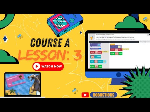 Code.org Course A – Lesson 3 | Step-by-Step Solution & Tutorial   #robot #education #uk