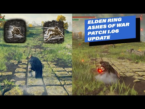 Elden Ring New Patch 1.06 vs Patch 1.05 Ashes of war changes