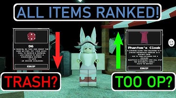 All Depth Spelunking items ranked