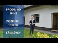 Prodej rd 21 kdlvky u znojma 78 m2 pozemek 1 118m2