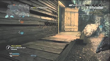 Michael Myers 25 Killstreak (K.E.M. Strike!) Knife Only on CoD: Ghosts | Iced Knife