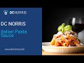 Italian Pasta Sauce | Jet Cook | DC Norris