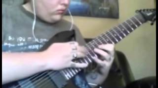 Animals as Leaders   CAFO guitar cover by Martin Dugdale on Ibanez RG8