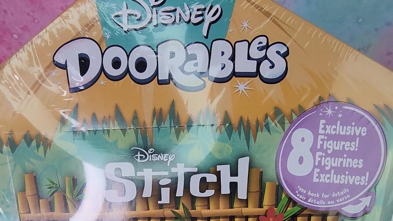 I couldnt wait! Lets open the @Disney Doorables stitch blacklight figu, Unboxing Disney Doorables