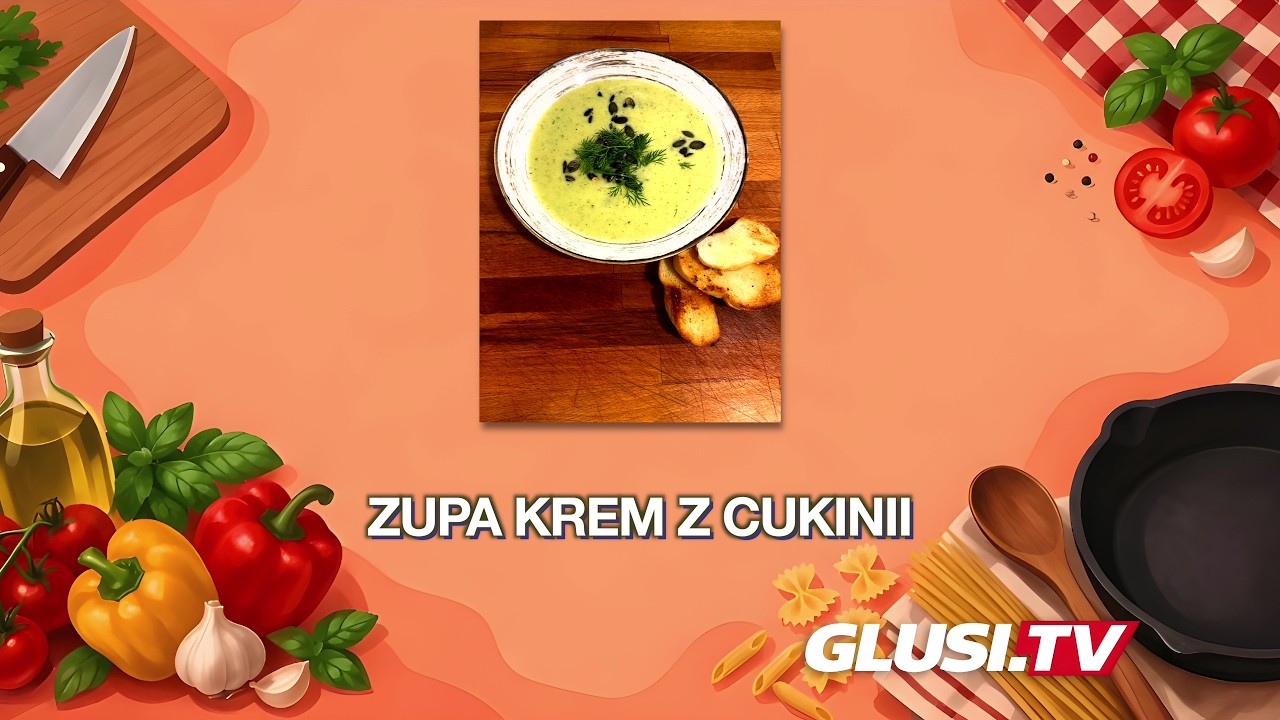 🥒 Zupa krem z cukinii