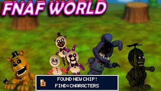 Find Characters Unlocked Fnaf World