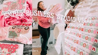 Day in the Life of a Small Business Owner, ASMR Packing Orders, Studio Vlog 041