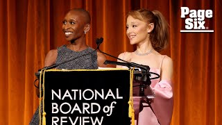 Ariana Grande and Cynthia Erivo meaningfully define their collaboration in speech