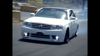 名阪スポーツランド ドリフト スーパーメイド SR20 Y34グロリア