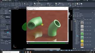 Make pvc 45 Elbow #3d #45 degree pipe fitting by MR HOW CAD 62 views 1 year ago 8 minutes, 36 seconds