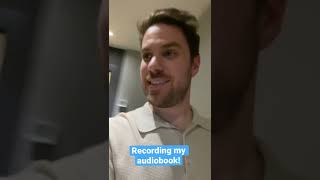 Recording my audiobook for ESCAPE INTO MEANING!