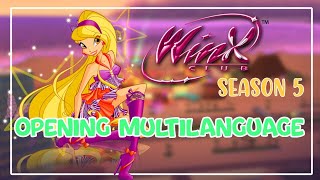 Winx Club: We're the Winx (Season 5 Opening)- Multilanguage