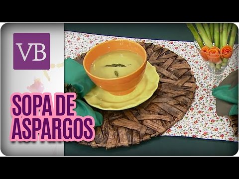 Vídeo: Sopa Francesa Com Espinafre E Aspargos