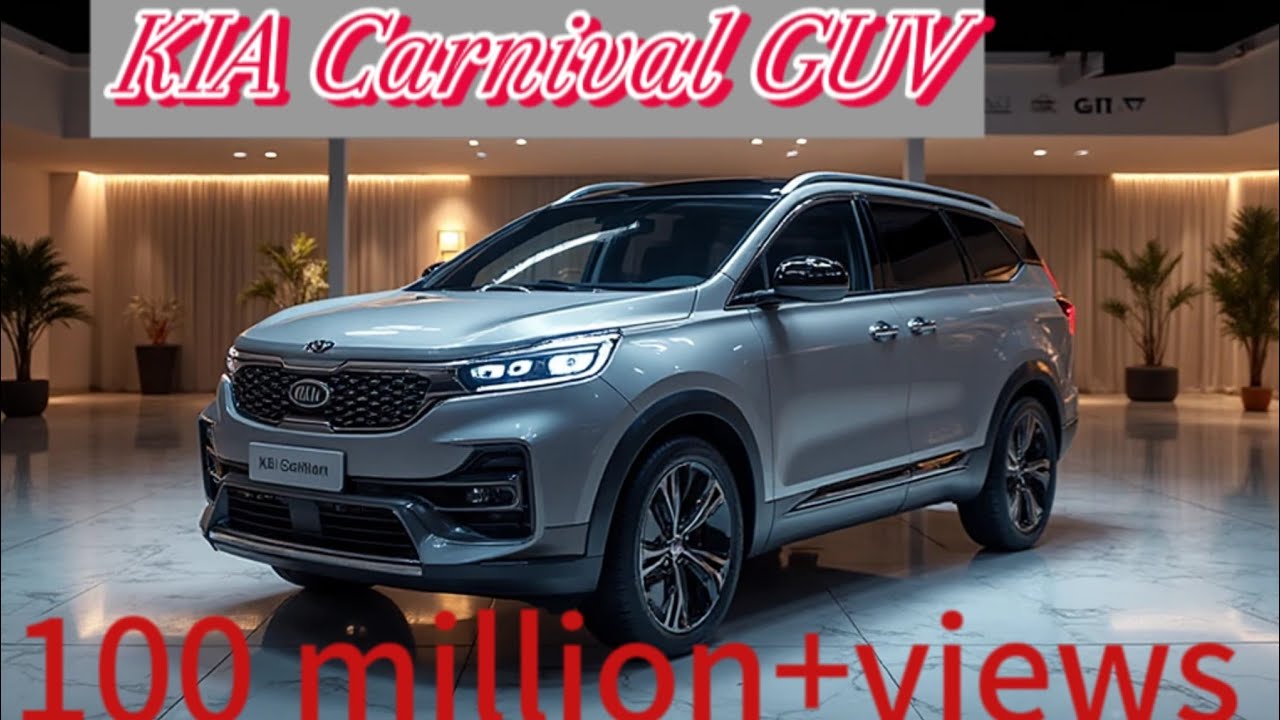 KIA Carnival GUV 2026 💎 Silver Luxury Ride