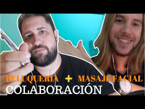 ASMR en Español - PELUQUERÍA Y MASAJE (RP) CON N BOLAÑOS ASMR