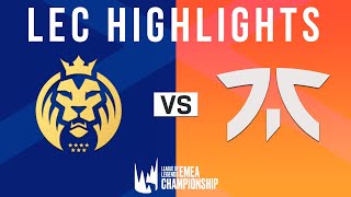 [MEGA EPIC] MAD vs FNC Highlights ALL GAMES | LEC Summer 2023 Finals | MAD Lions vs Fnatic