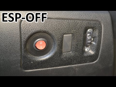 Lada XRAY простая! кнопка отключения ESP - simple! ESP off button