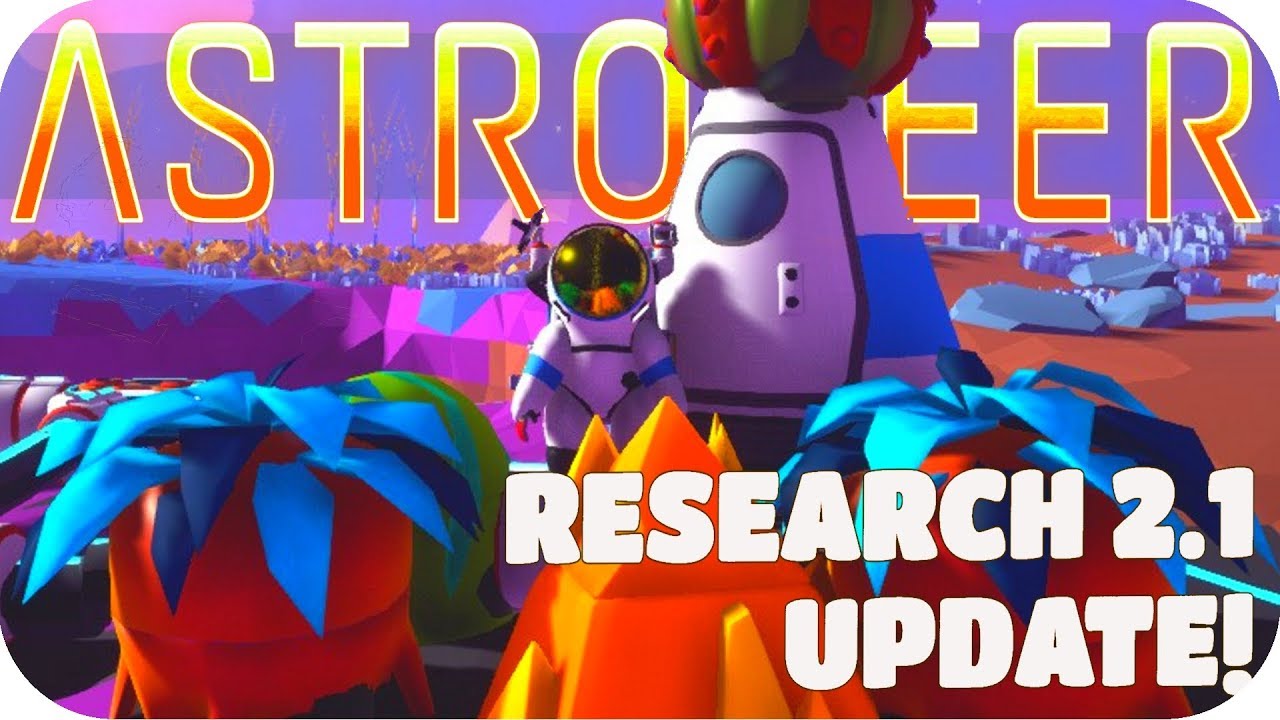 Astroneer Gameplay SPEEDING UP RESEARCH!! RESEARCH 2.1 UPDATE Let's