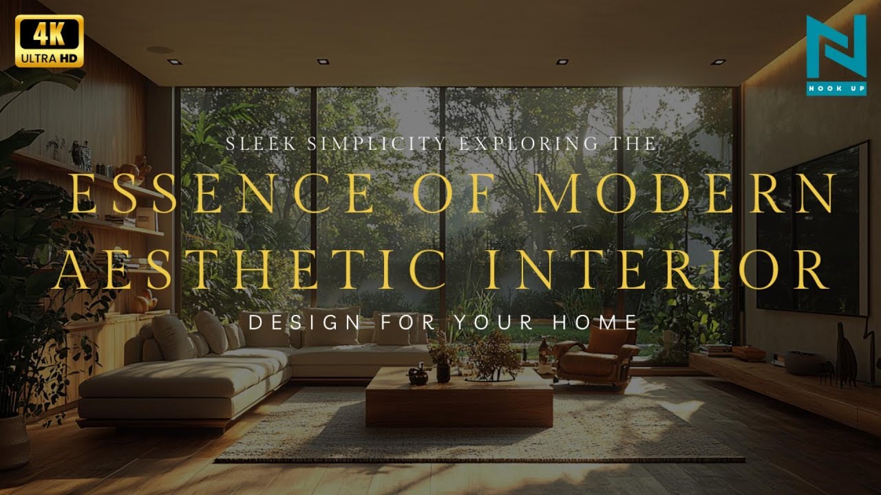 Sleek Simplicity: Exploring the Essence of Modern Aesthetic Interior ...